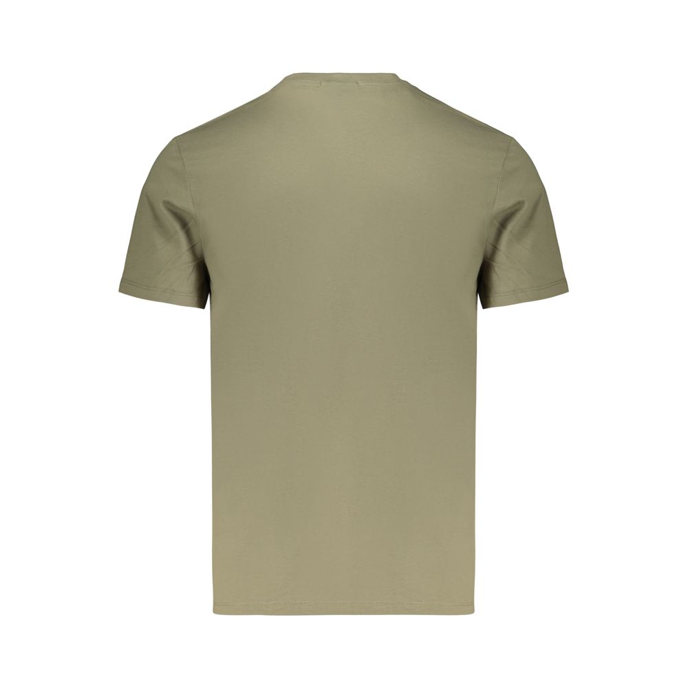 Calvin Klein Πράσινο Βαμβακερό T-Shirt