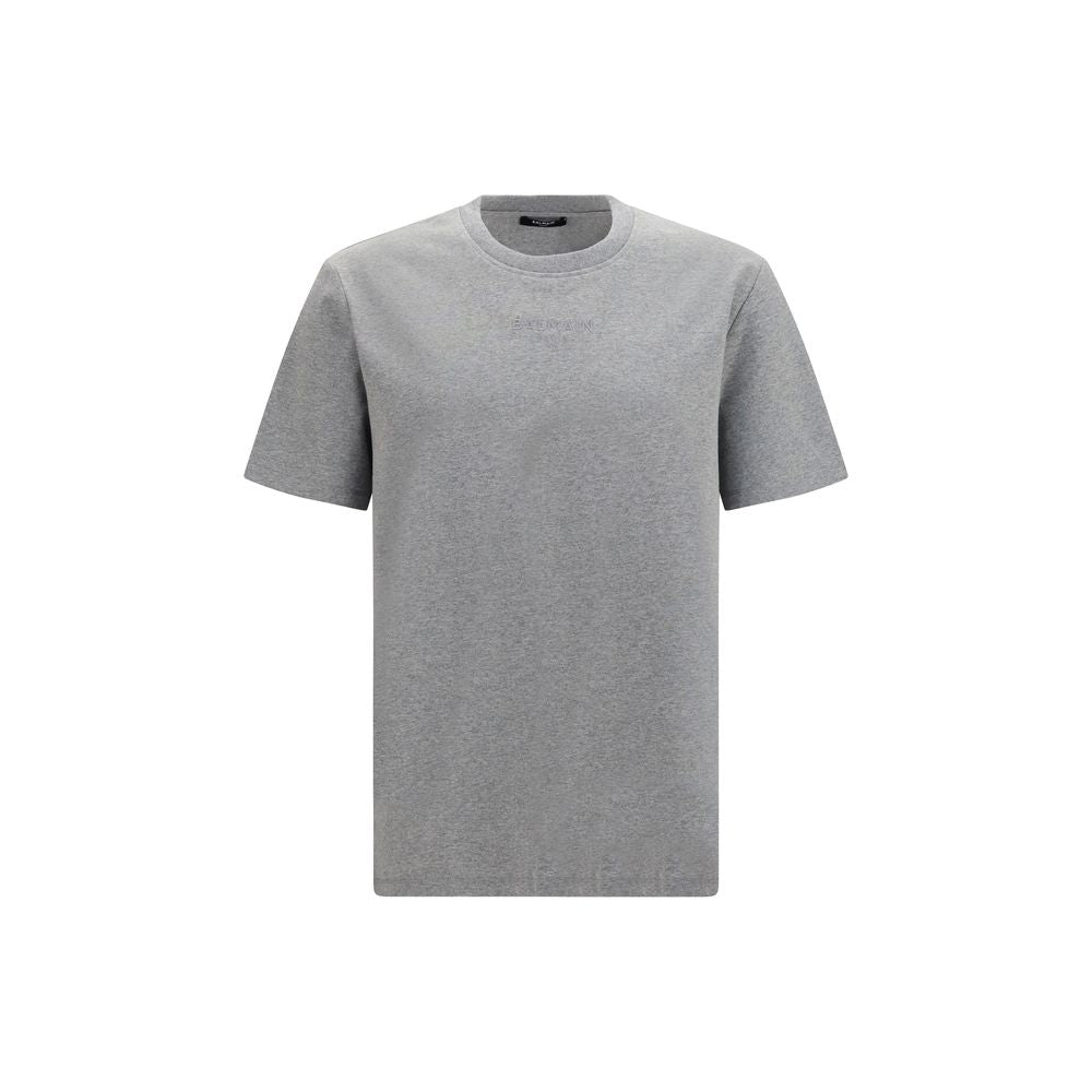 Balmain T-Shirt από 100% βαμβάκι σε Γκρι