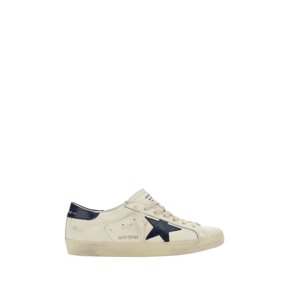 Golden Goose Sneakers Χαμηλού Προφίλ από Δέρμα Κατσίκας σε Λευκό