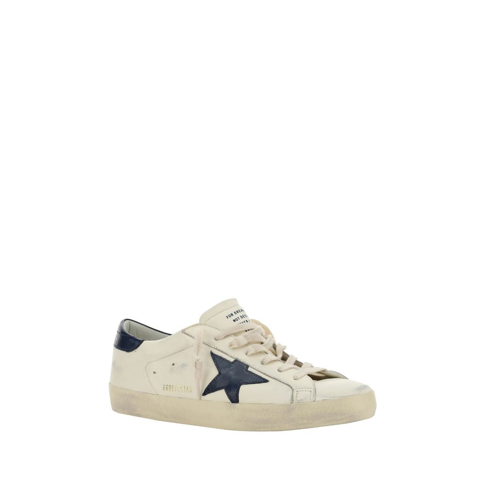 Golden Goose Sneakers Χαμηλού Προφίλ από Δέρμα Κατσίκας σε Λευκό
