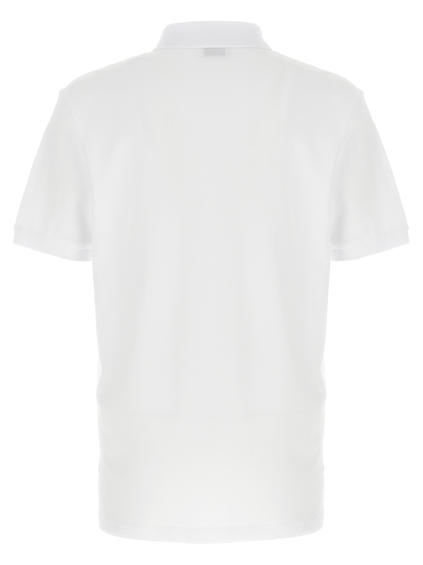 Moschino Βαμβακερό Polo σε Λευκό