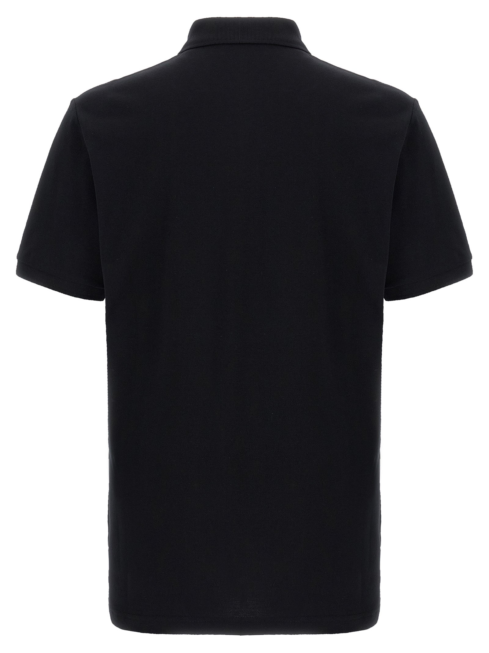 Moschino Βαμβακερό Polo από 100% βαμβάκι σε Μαύρο