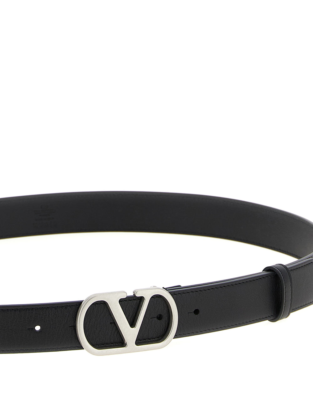 Black Calfskin Regular Belt