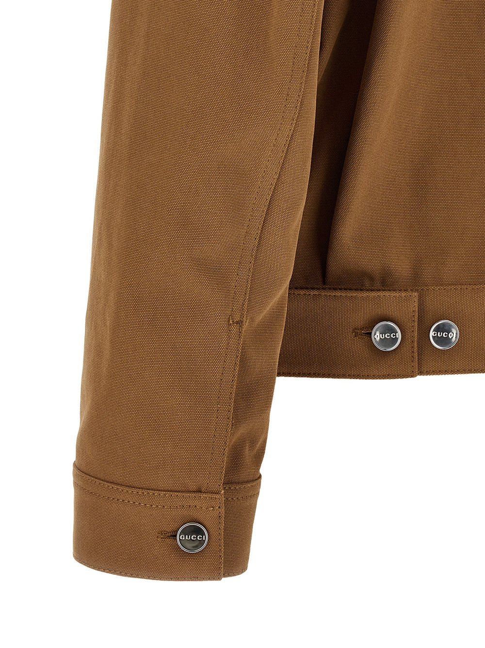 Gucci Βαμβακερό Jacket σε Καφέ