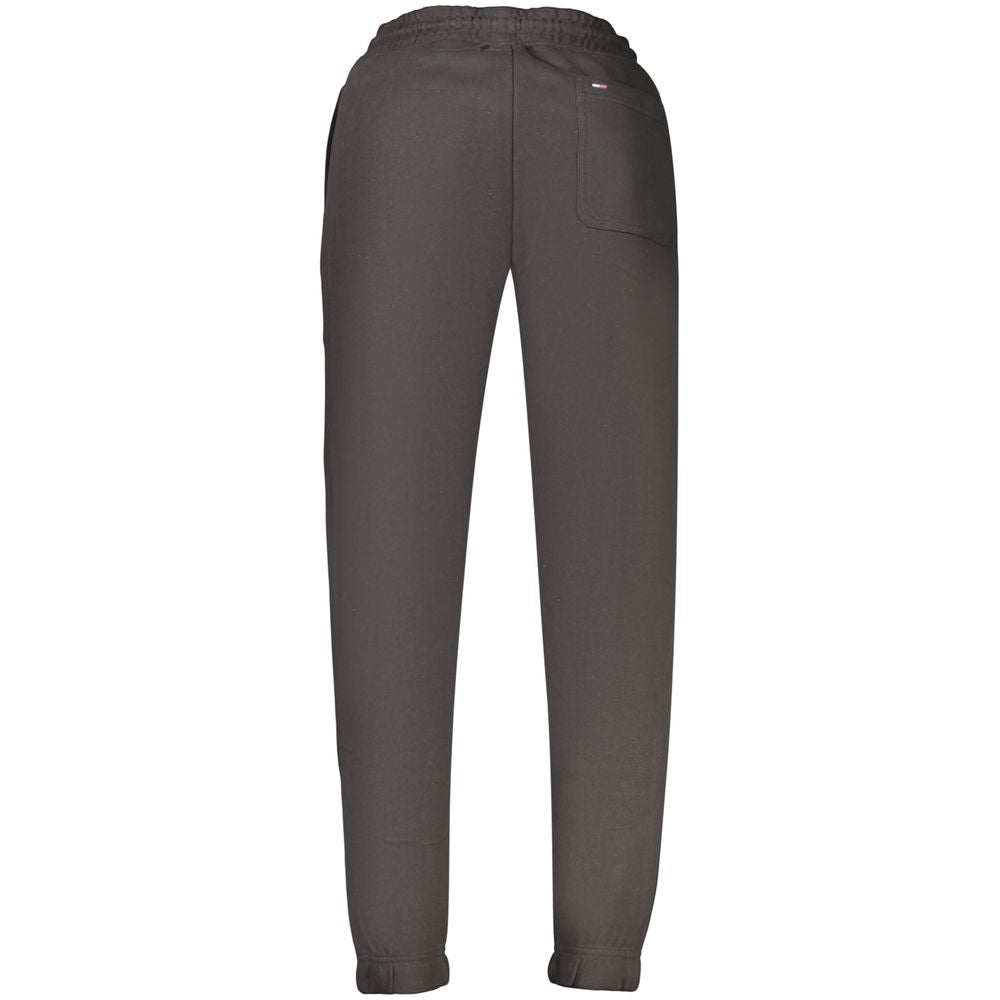 Tommy Hilfiger Black Cotton Trousers