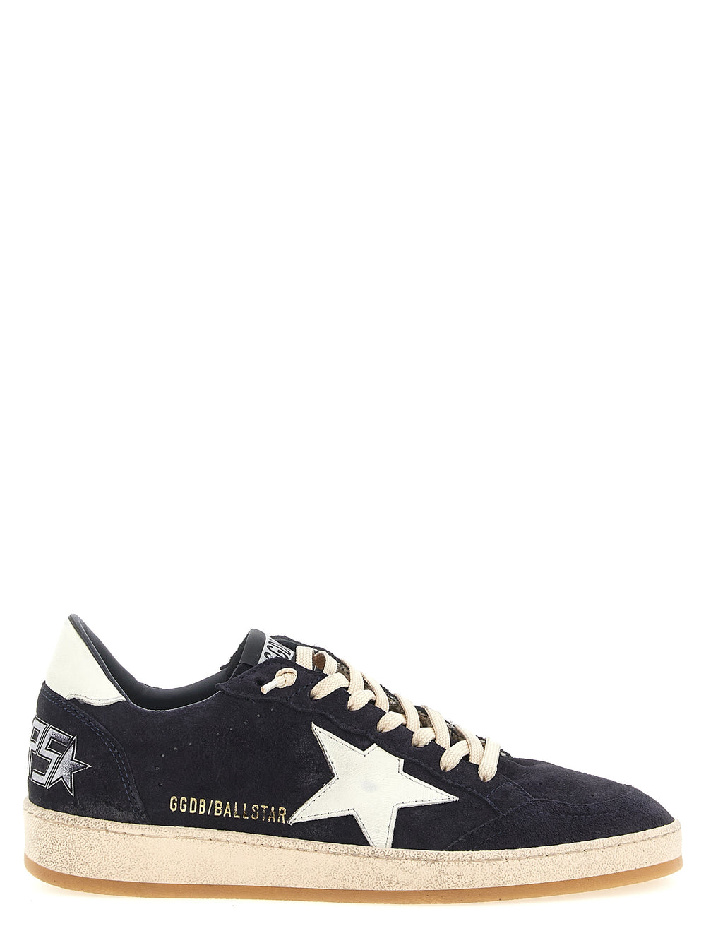 Golden Goose Ball Star Leather Sneakers in Blue