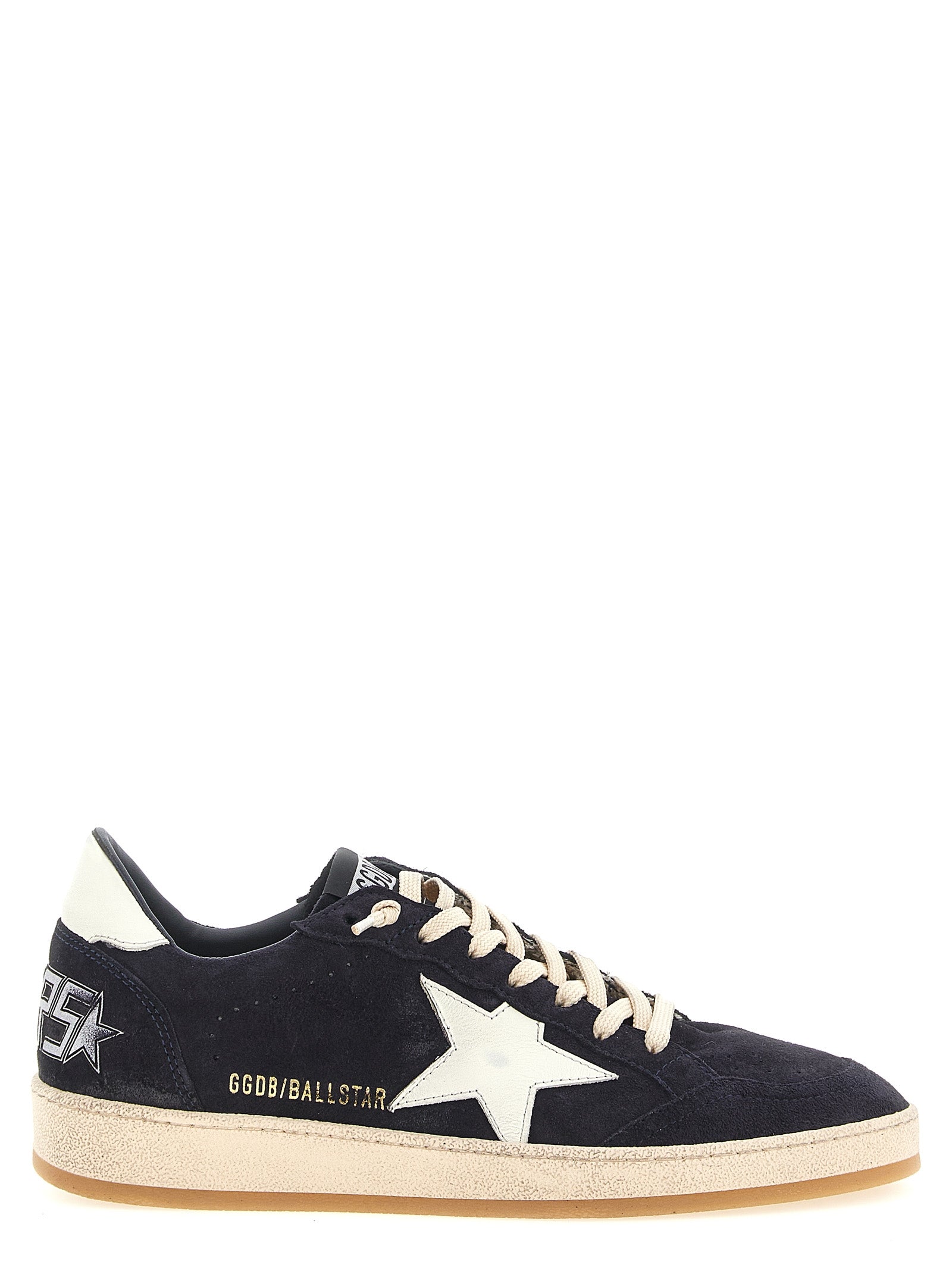 Golden Goose Δερμάτινα Sneakers Ball Star σε Μπλε