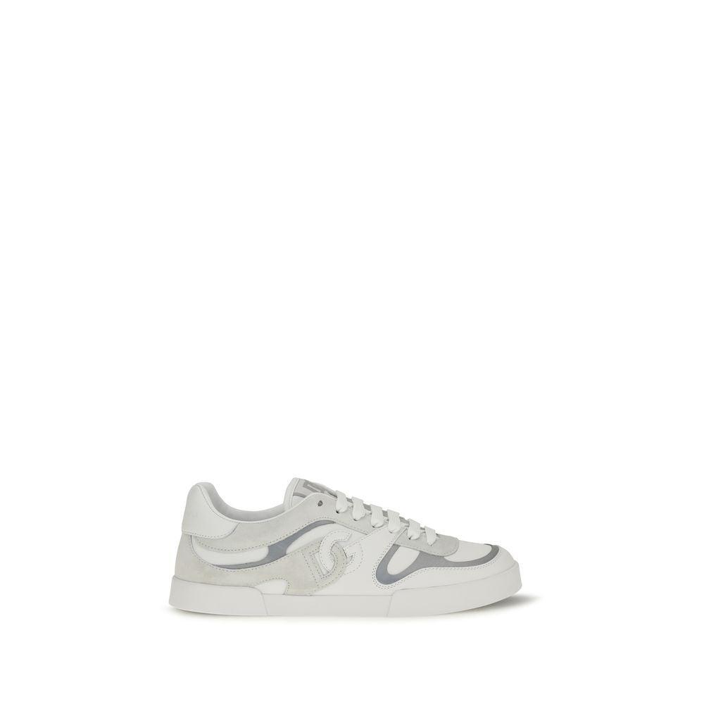 Dolce & Gabbana Sneakers από Δέρμα Μοσχαριού σε Λευκό