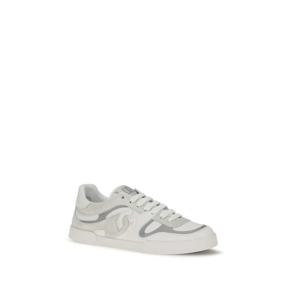 Dolce & Gabbana Sneakers από Δέρμα Μοσχαριού σε Λευκό