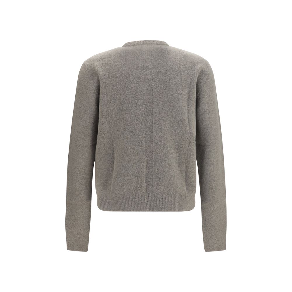 Rick Owens Cashmere-Blend Sweater in Grey