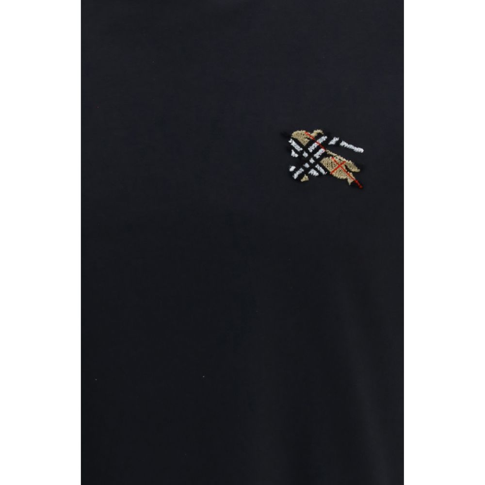 Burberry Βαμβακερό T-Shirt σε Μαύρο