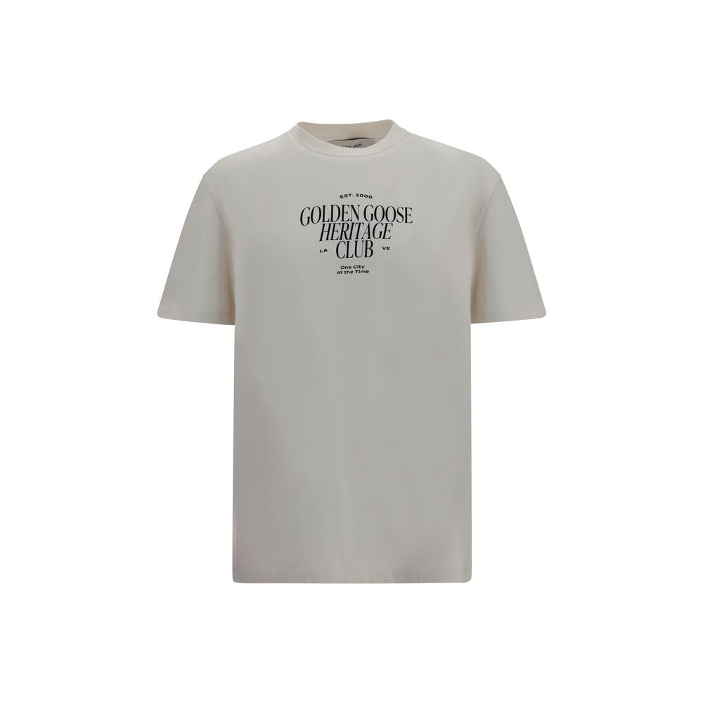 Golden Goose T-Shirt από 100% βαμβάκι σε Λευκό