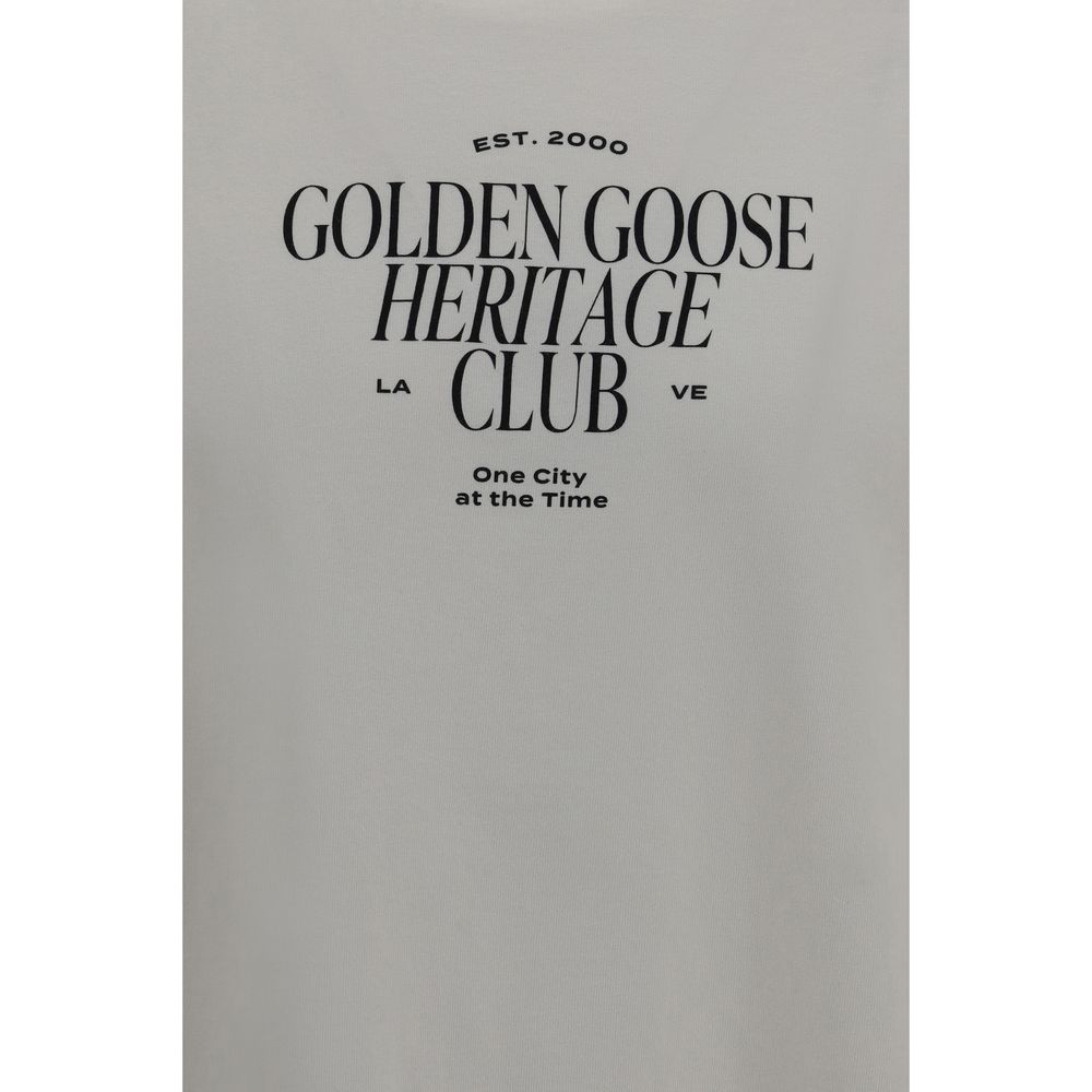 Golden Goose T-Shirt από 100% βαμβάκι σε Λευκό