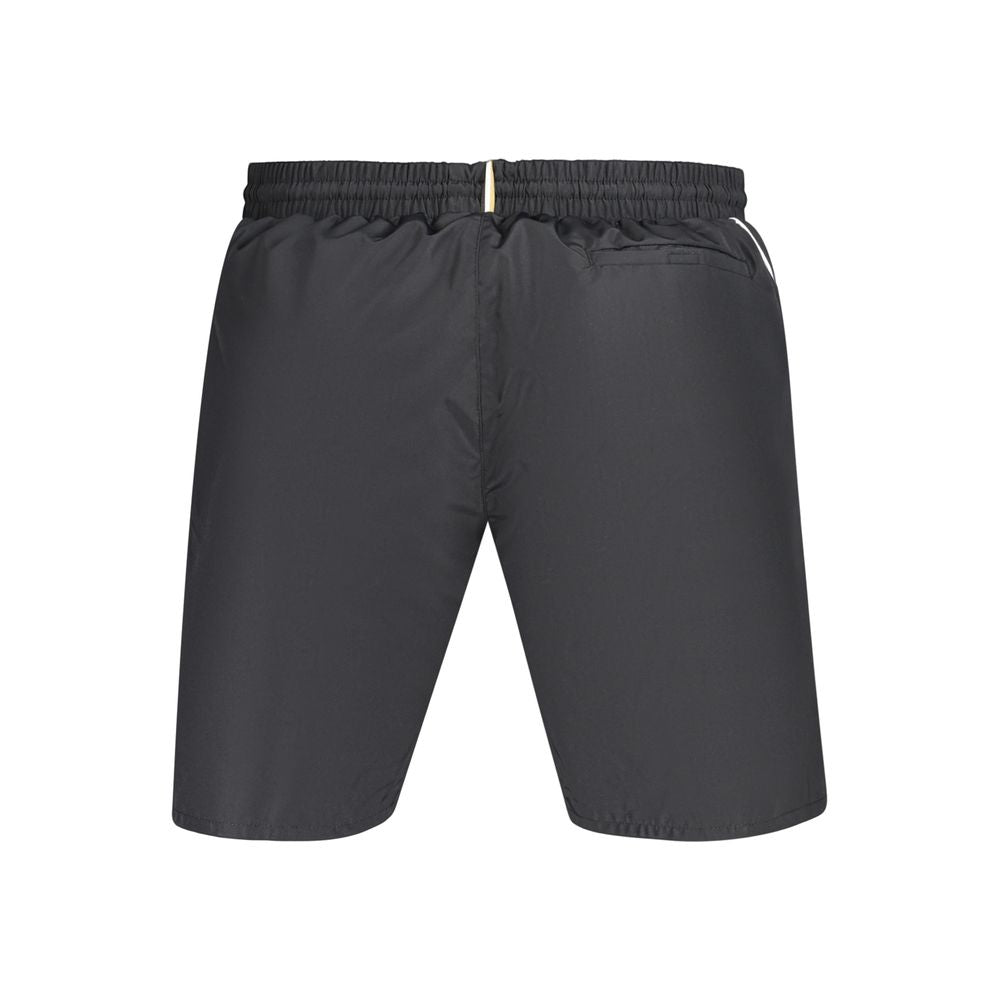 Hugo Boss 100% Polyester Swim Shorts in Black