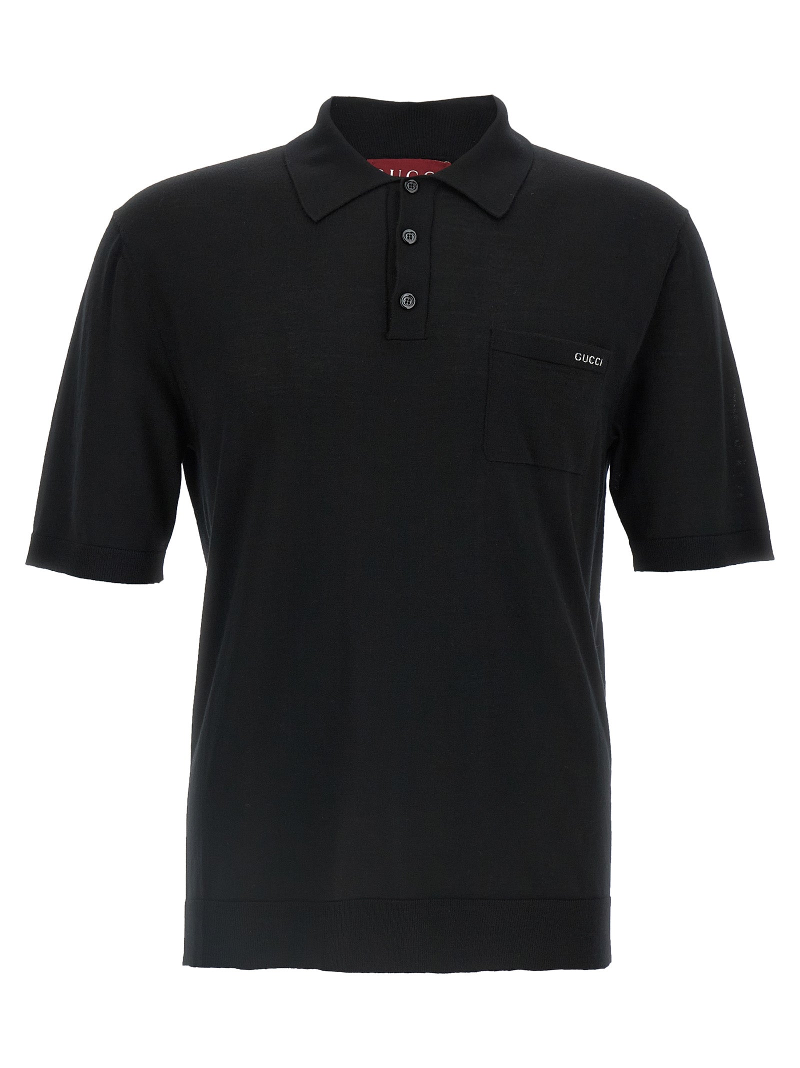 Gucci Polo από 100% μαλλί σε Μαύρο