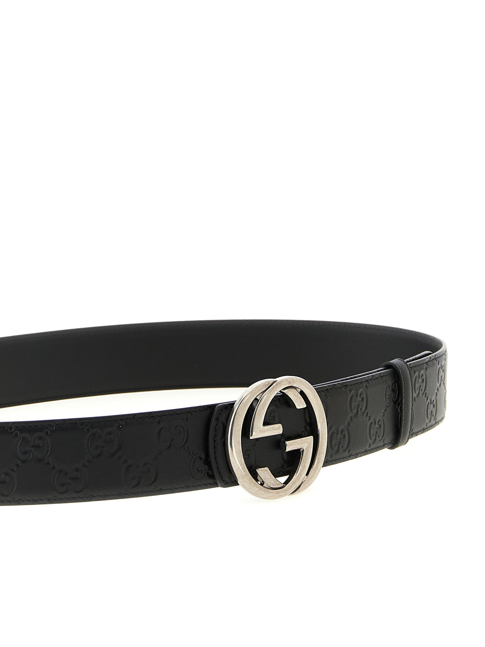 Gucci Ζώνη από Δέρμα Μοσχαριού σε Μαύρο