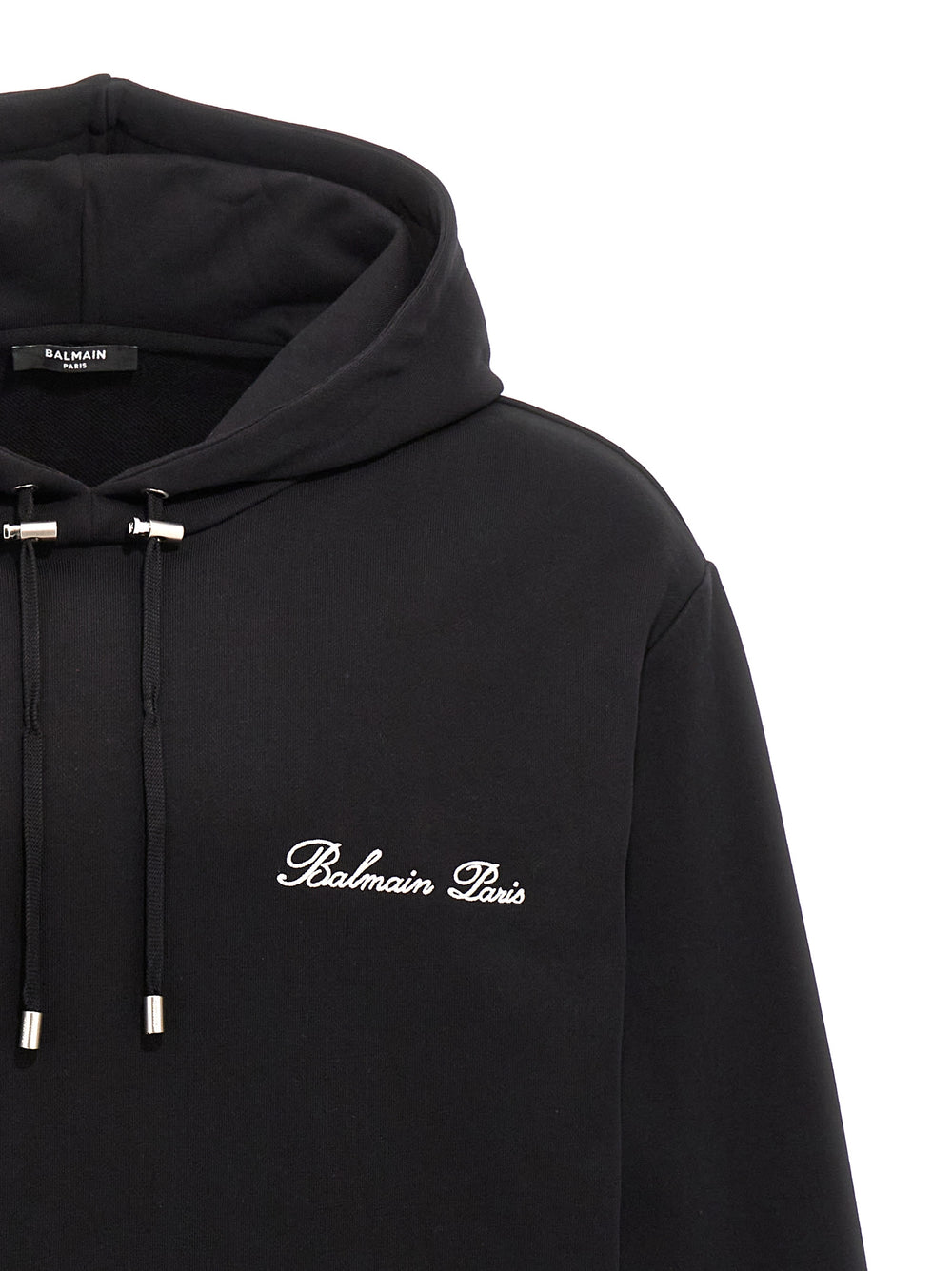 Balmain Φούτερ από 100% βαμβάκι σε Μαύρο