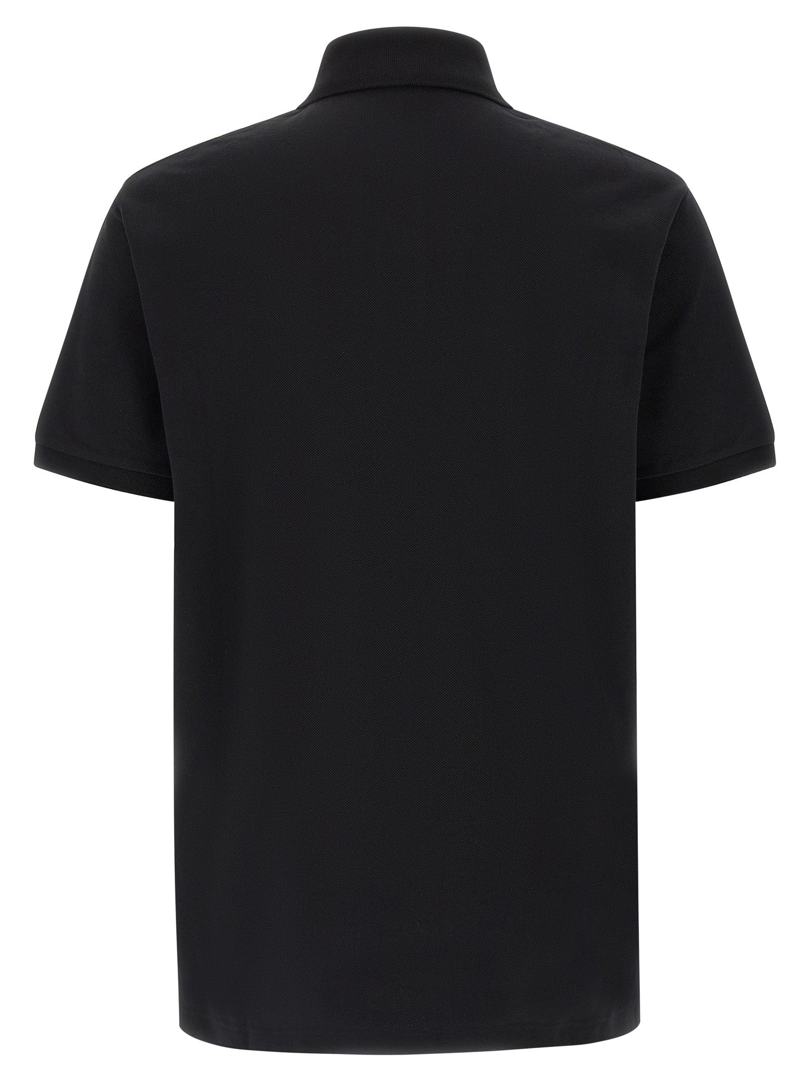 Gucci Βαμβακερό Polo σε Μαύρο