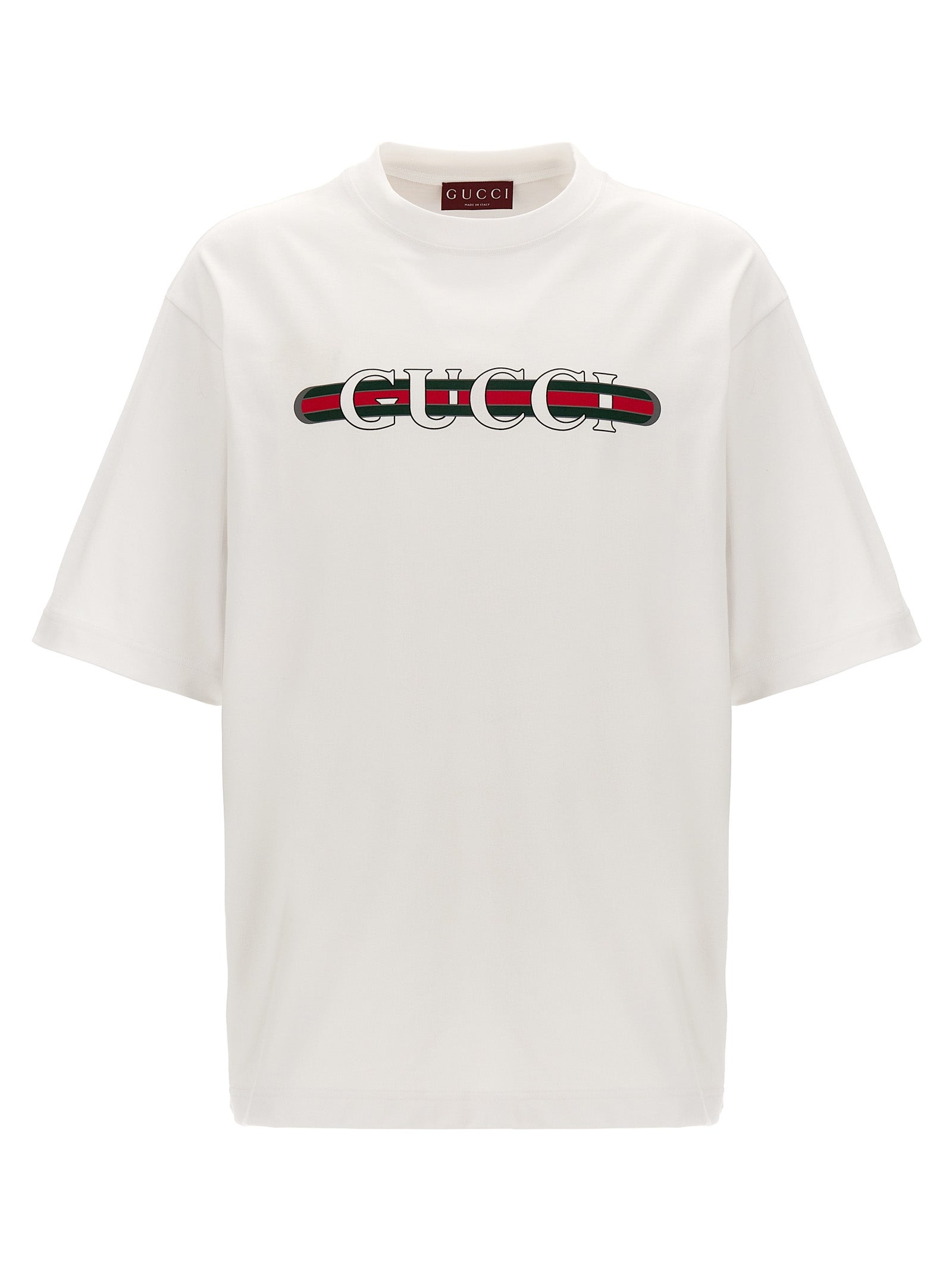 Gucci 100% Cotton T-Shirt in White