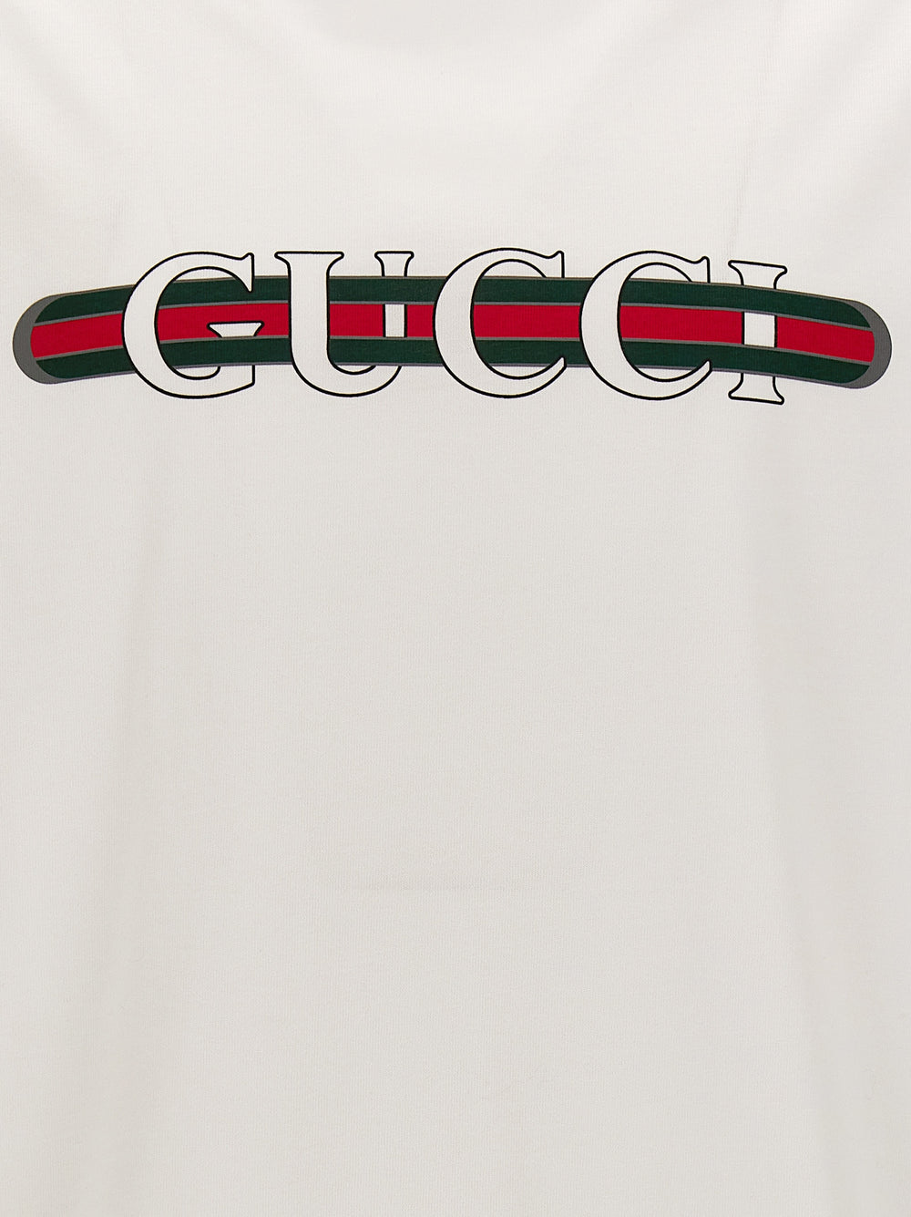 Gucci T-Shirt από 100% βαμβάκι σε Λευκό