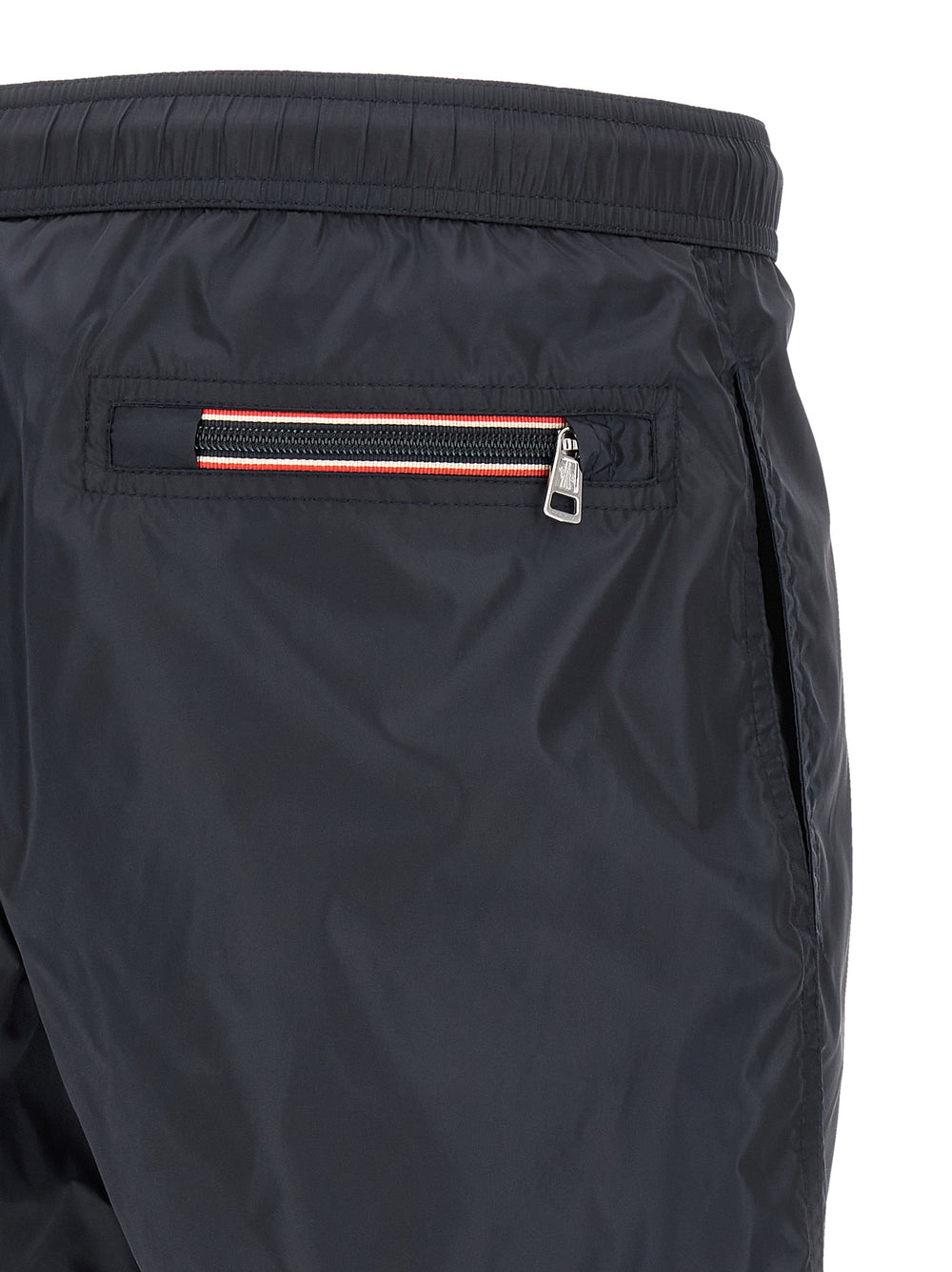 Moncler Polyamide Cargo Shorts in Blue