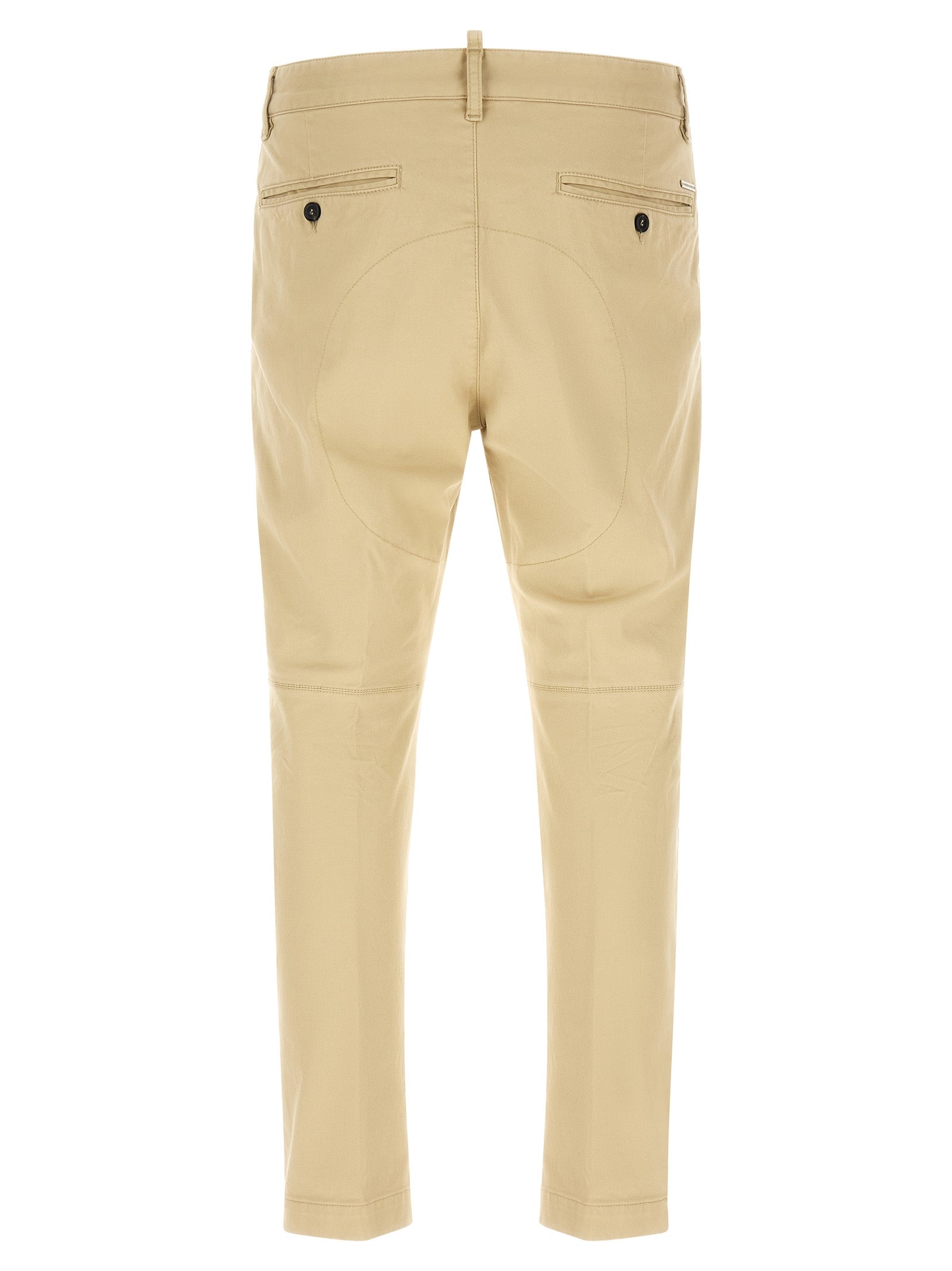 Dsquared² Cotton Cargo Pants in Beige