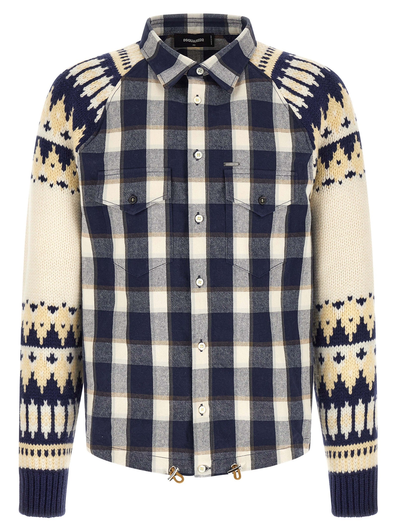 Dsquared² Multicolor Cotton Shirt
