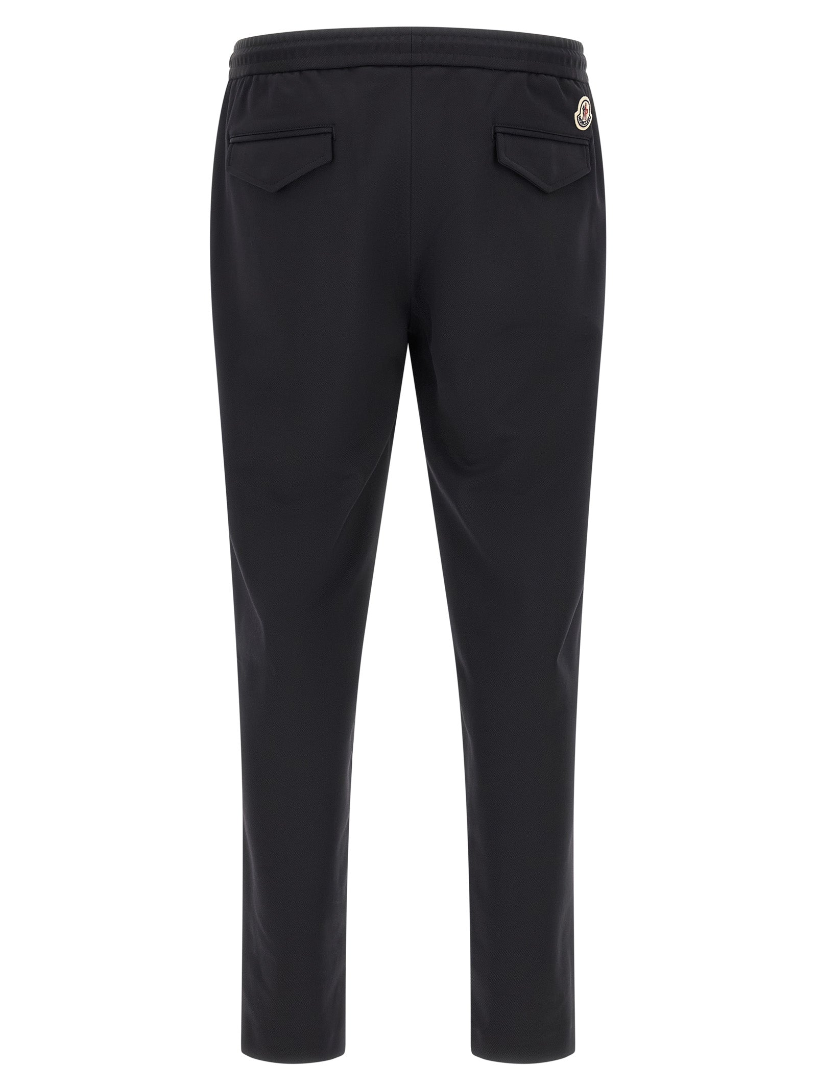 Moncler Black Polyamide Joggers