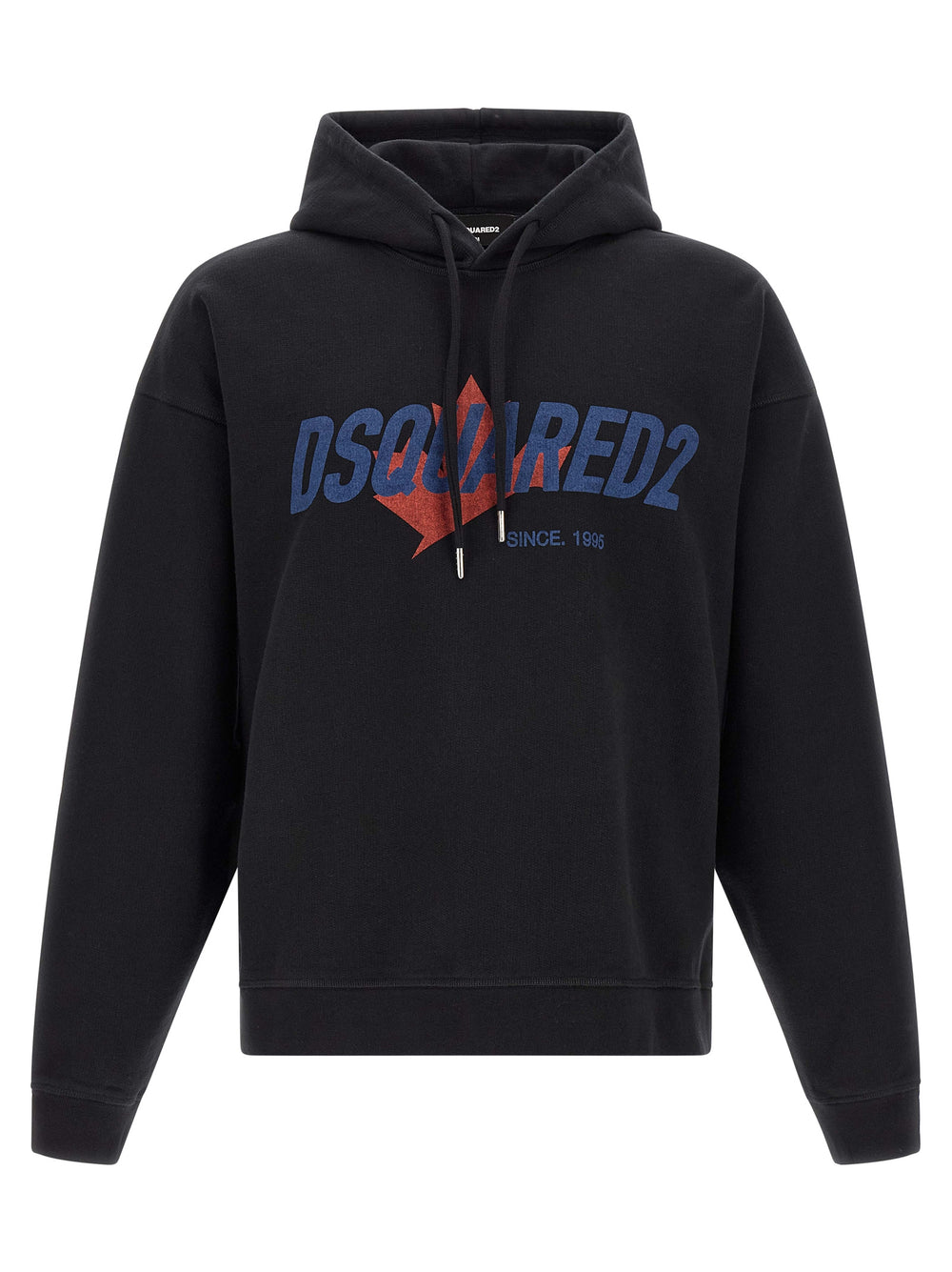 Dsquared² Βαμβακερό Φούτερ σε Μαύρο
