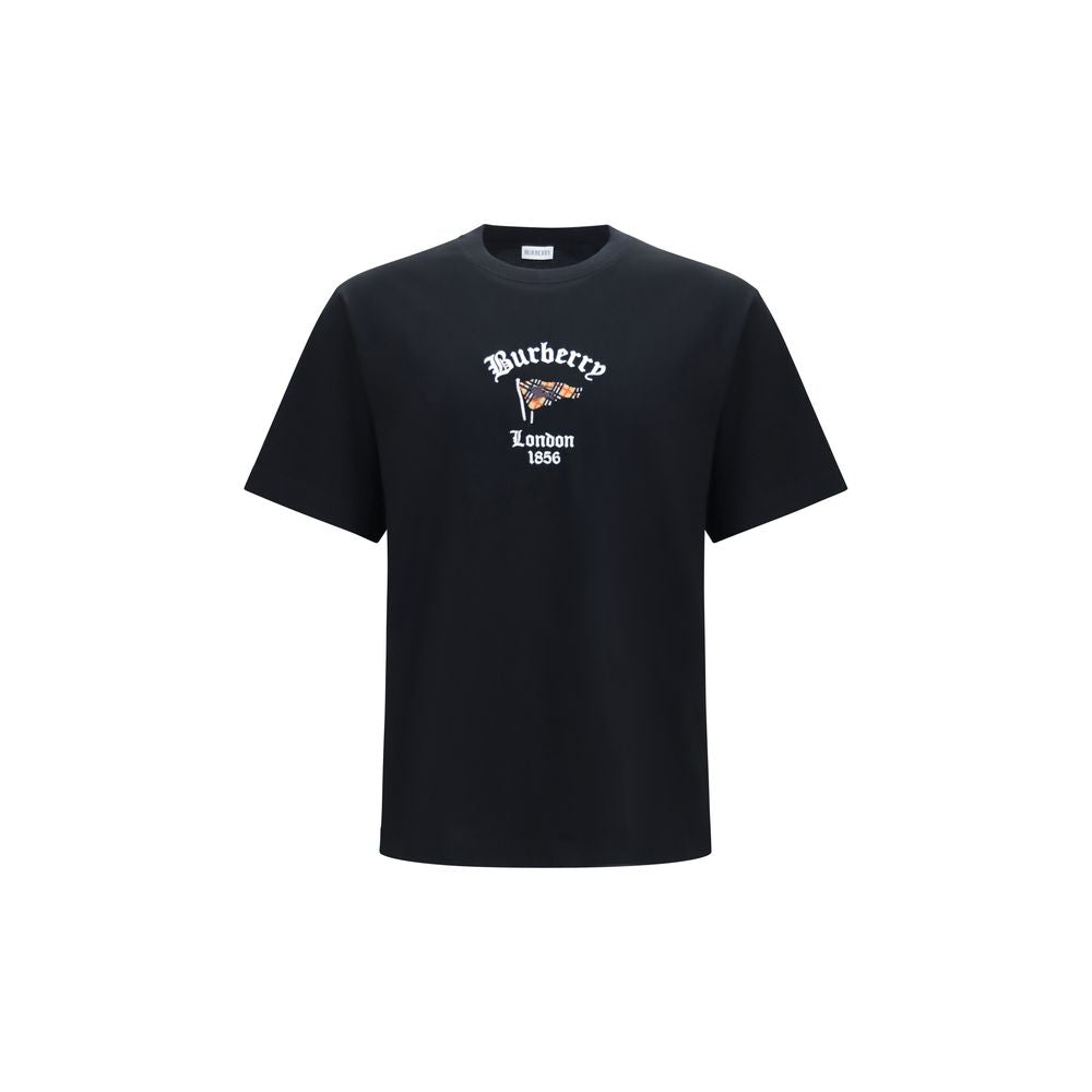 Burberry 100% Cotton T-Shirt in Black
