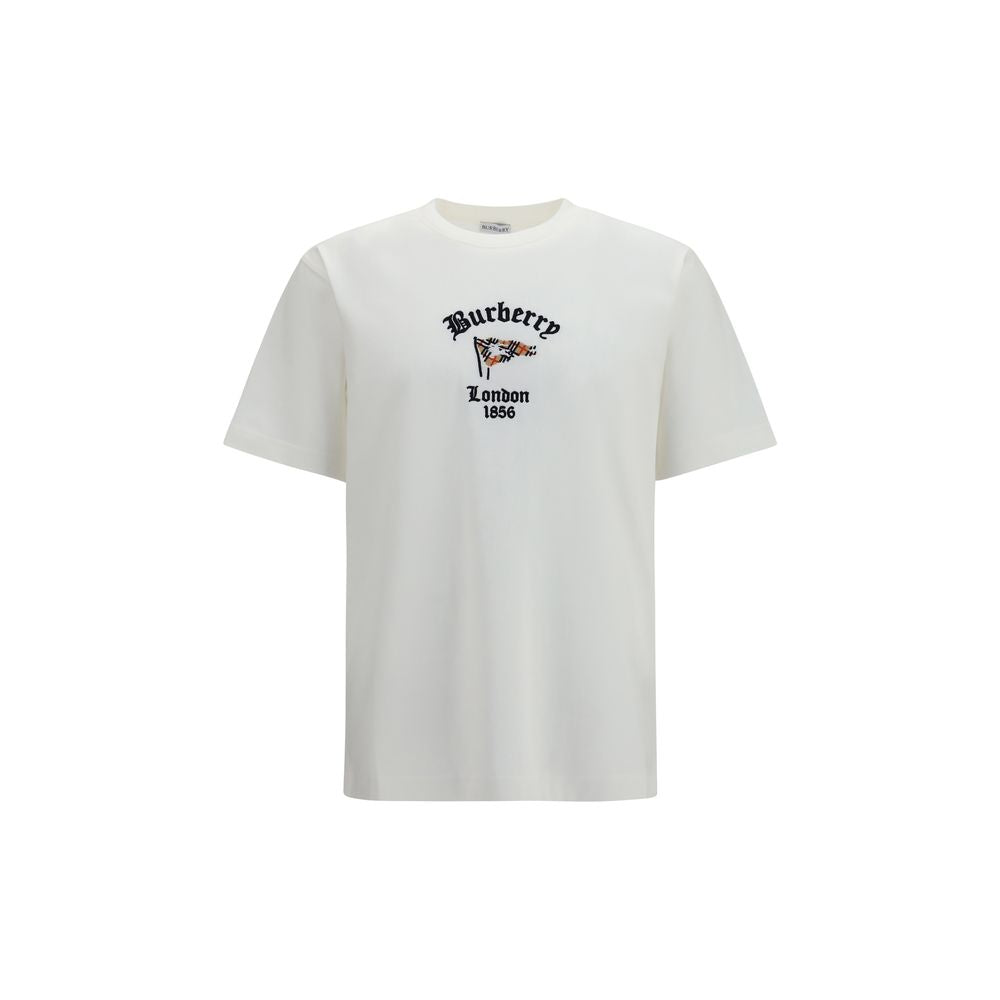 Burberry 100% Cotton T-Shirt in White