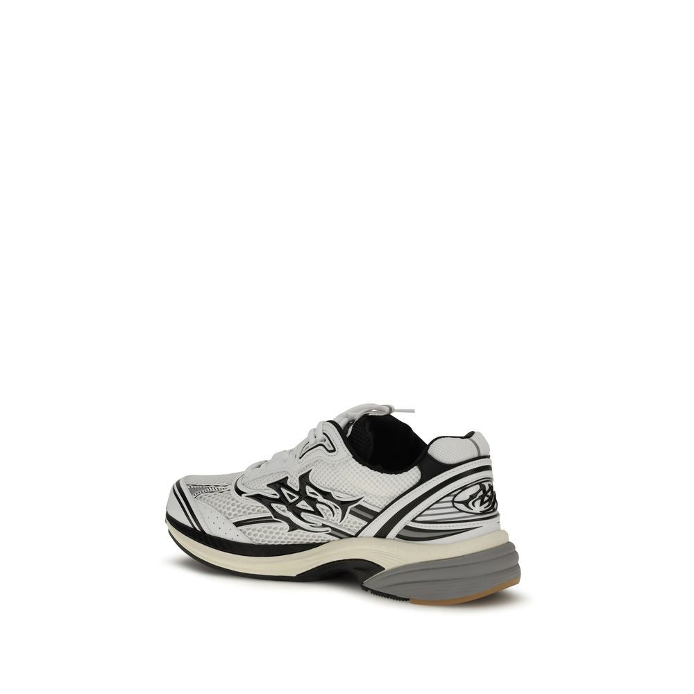 Amiri Calf Leather Sneakers in White