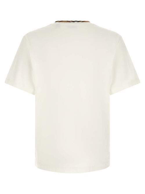 Burberry 100% Cotton T-Shirt in White
