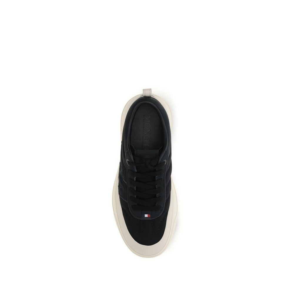 Moncler Altive Calf Leather Sneakers in Black