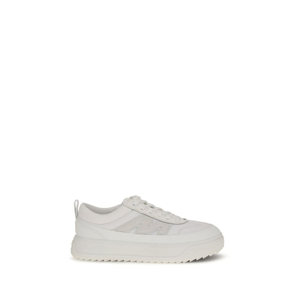 Moncler Calf Leather Sneakers in White