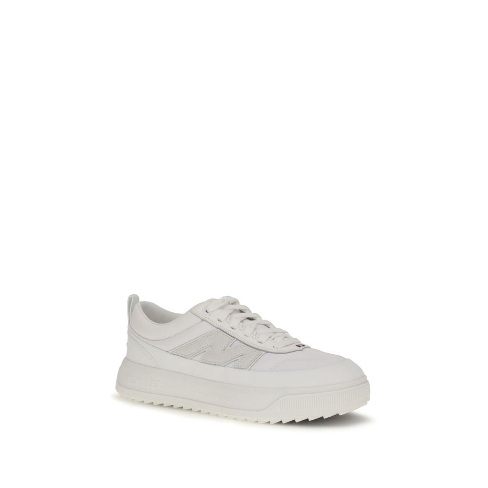 Moncler Calf Leather Sneakers in White