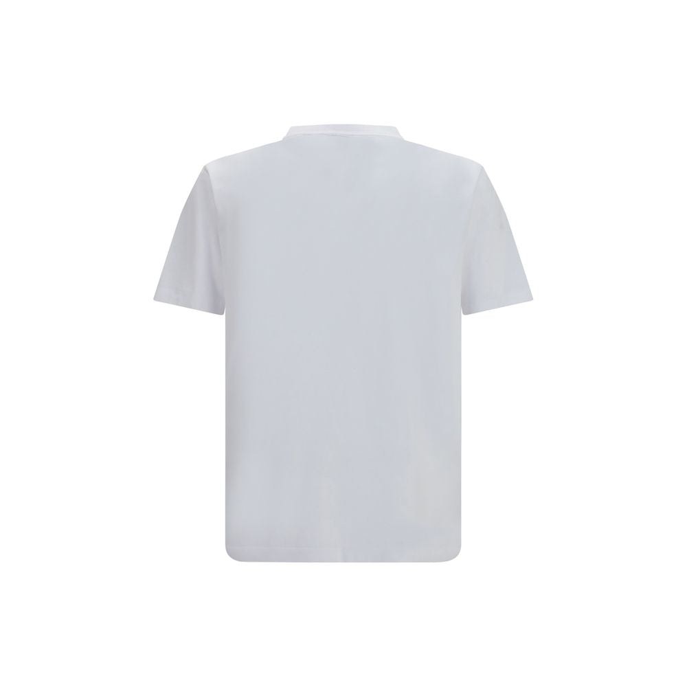 Off-White Cotton T-Shirt in White