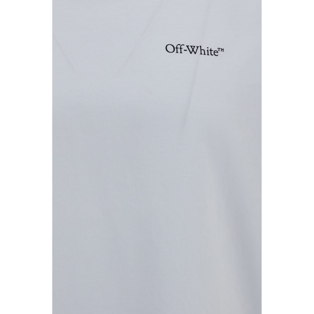 Off-White Cotton T-Shirt in White