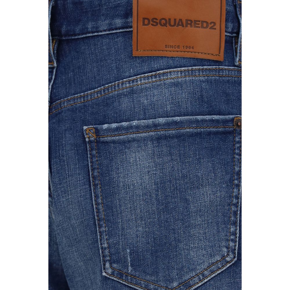Dsquared² Denim Bermuda Shorts in Blue