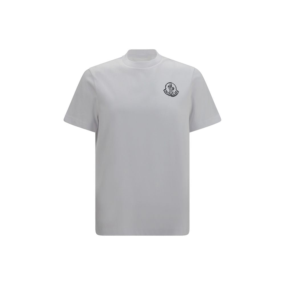 Moncler Βαμβακερό T-Shirt σε Λευκό