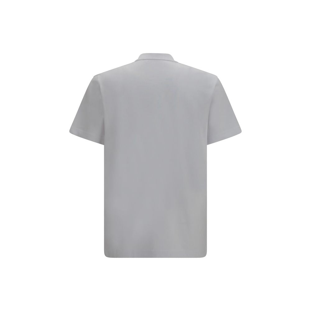 Moncler Βαμβακερό T-Shirt σε Λευκό