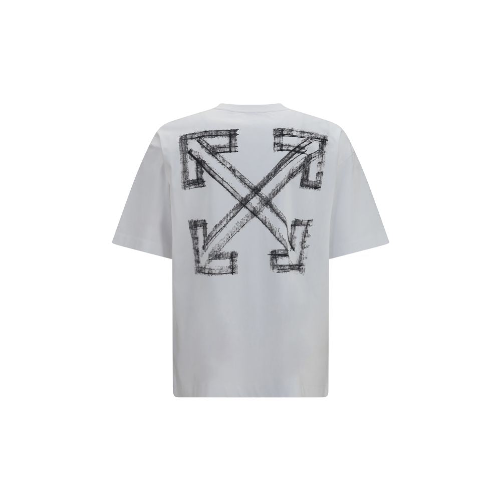 Off-White T-Shirt από 100% βαμβάκι σε Λευκό