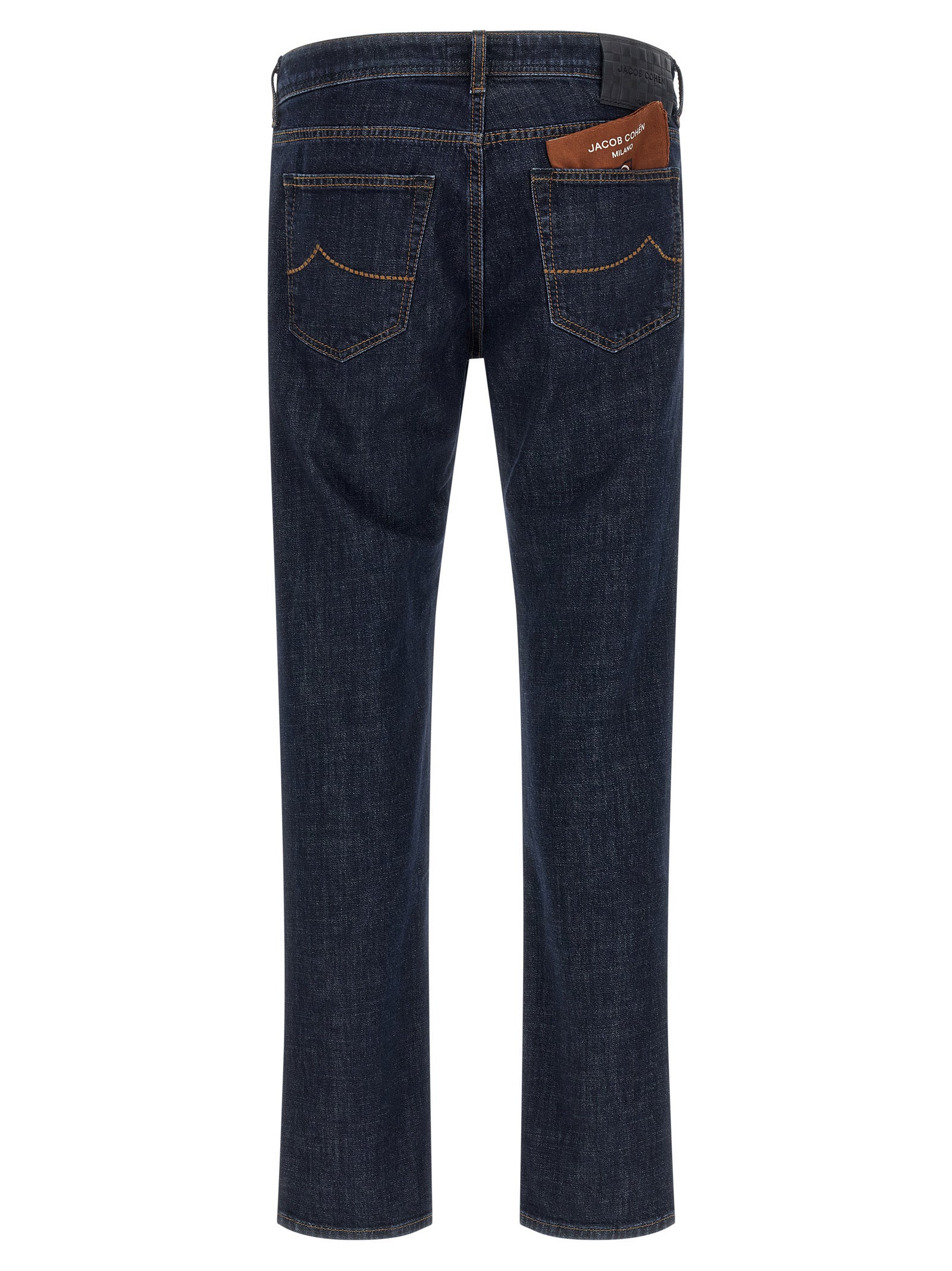 Blue Cotton Slim Fit Jeans