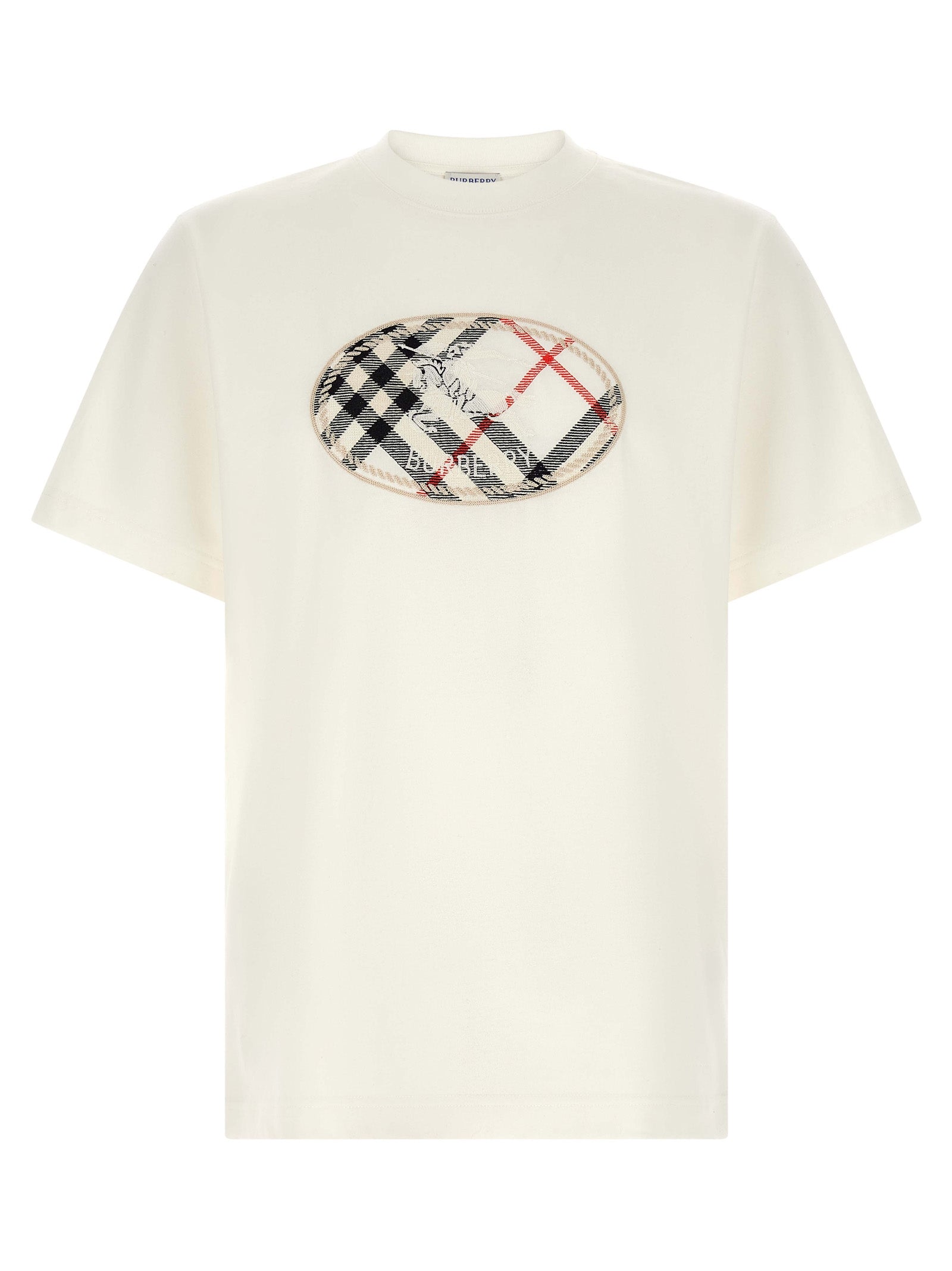 Burberry Cotton T-Shirt in White