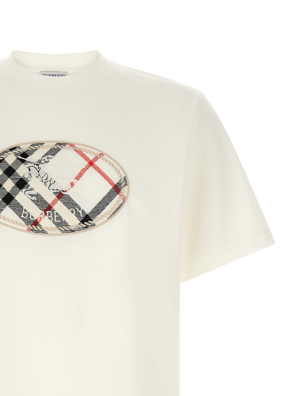 Burberry Cotton T-Shirt in White