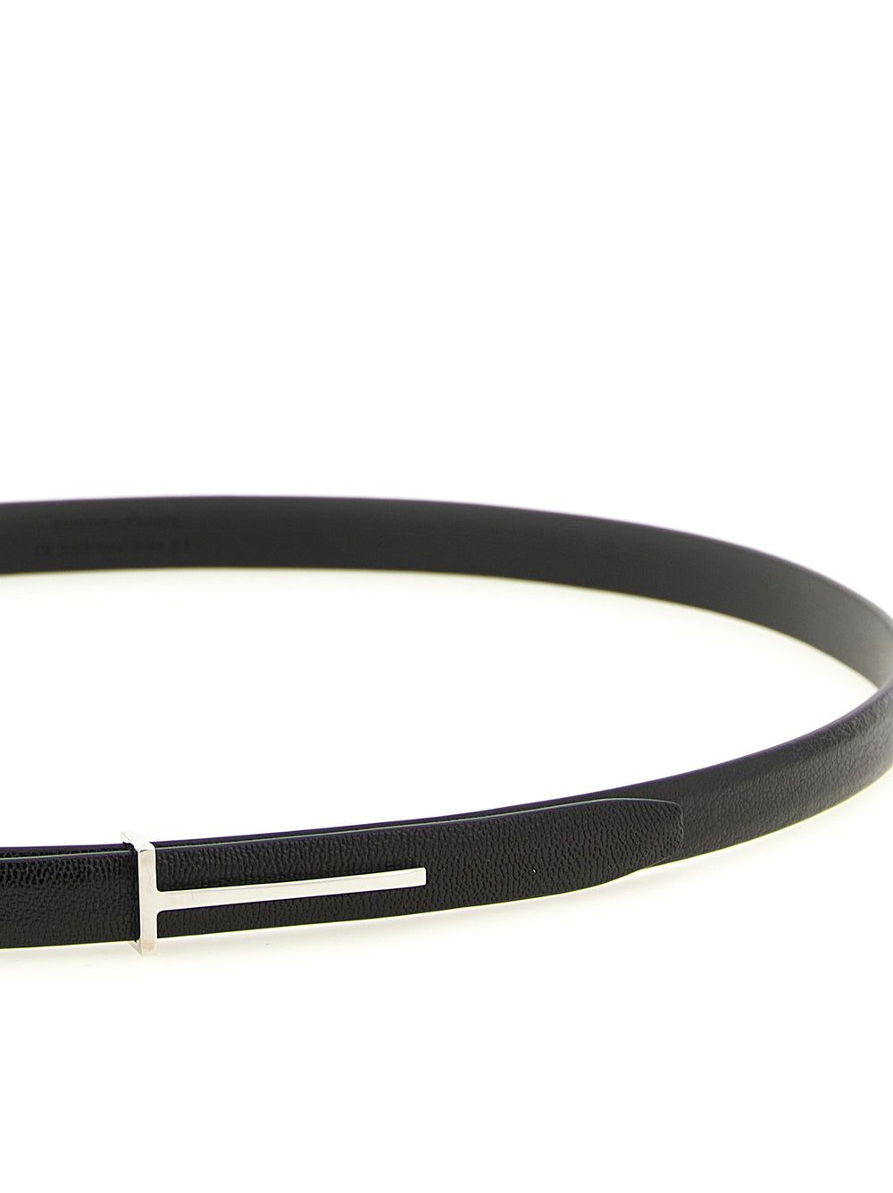 Tom Ford Goatskin Thin Belt in Black