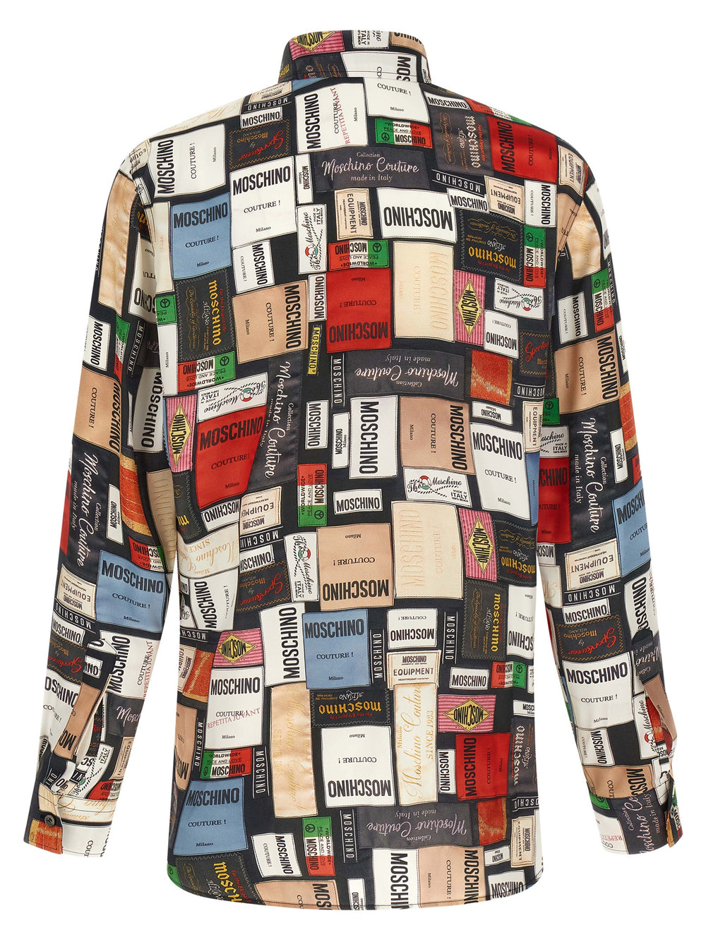 Moschino Πουκάμισο από 100% Μετάξι σε Multicolor