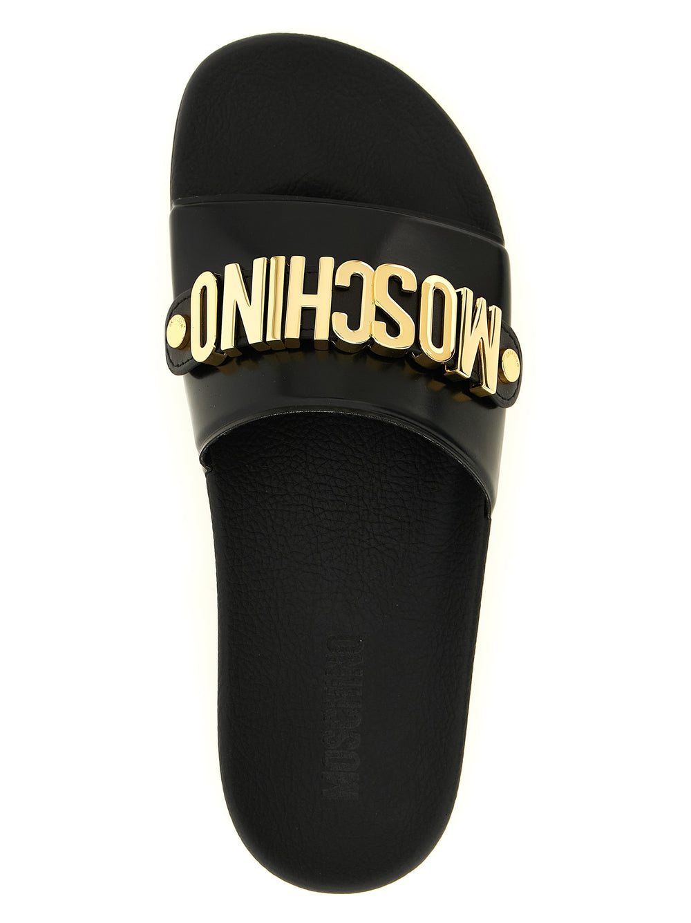 Moschino Σανδάλια από PVC σε Χρυσό