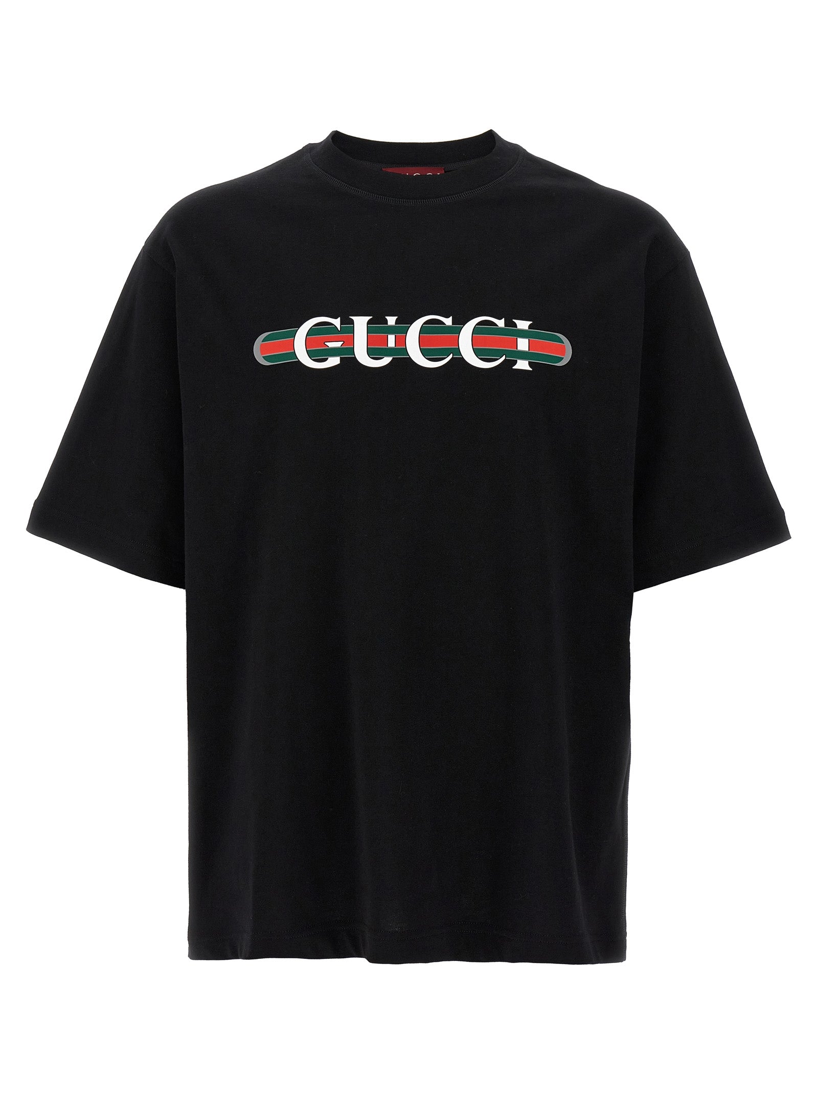 Gucci 100% Cotton T-Shirt in Black