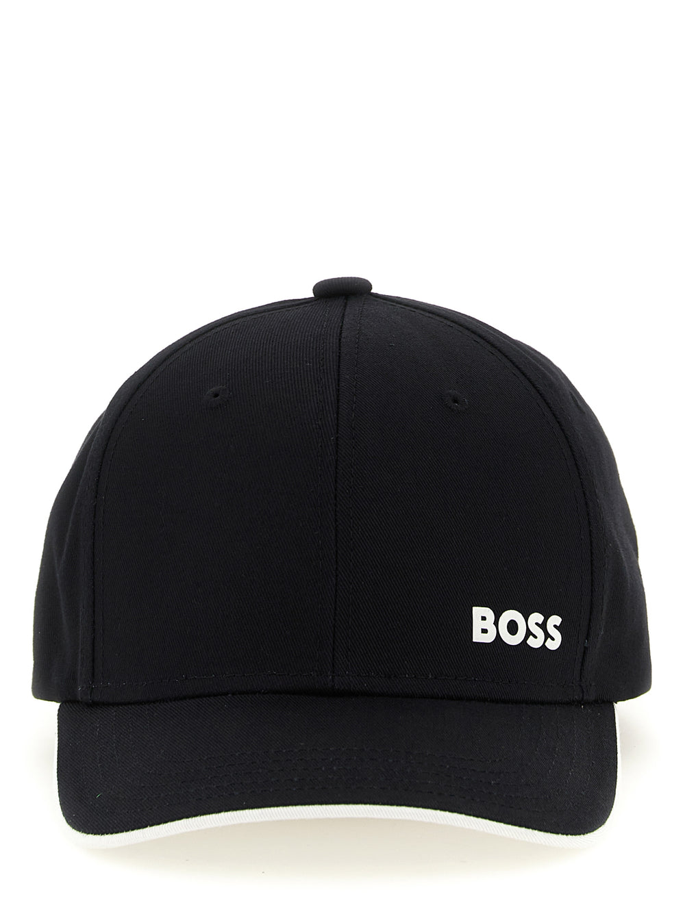 Hugo Boss Βαμβακερό Καπέλο από 100% βαμβάκι σε Μαύρο